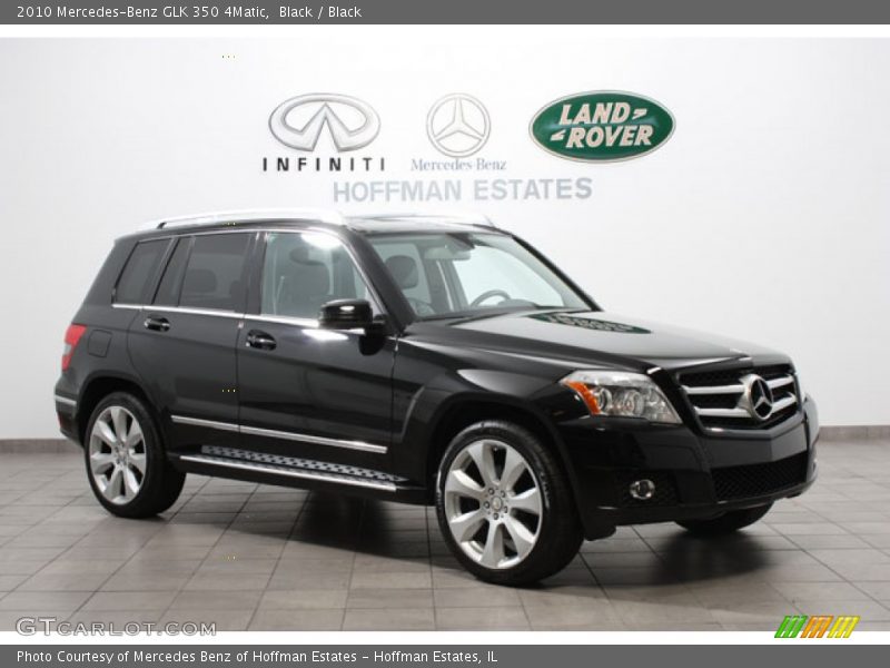 Black / Black 2010 Mercedes-Benz GLK 350 4Matic