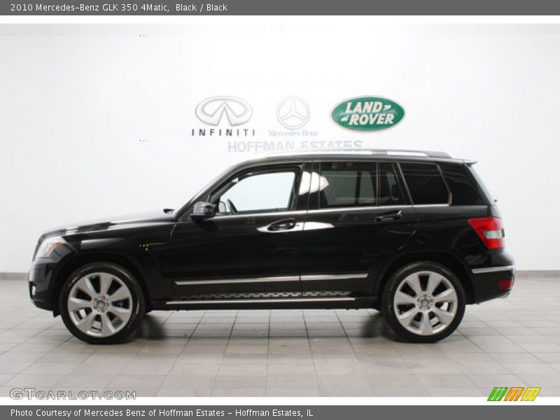 Black / Black 2010 Mercedes-Benz GLK 350 4Matic