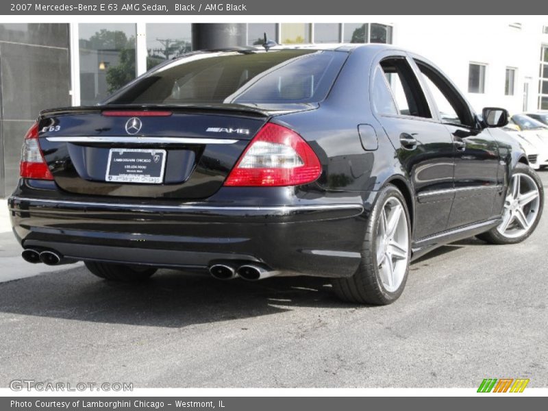 Black / AMG Black 2007 Mercedes-Benz E 63 AMG Sedan