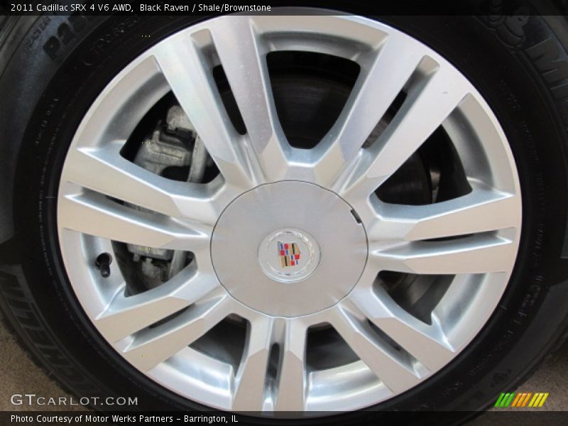 Black Raven / Shale/Brownstone 2011 Cadillac SRX 4 V6 AWD