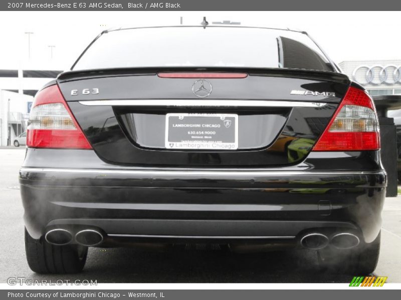 Black / AMG Black 2007 Mercedes-Benz E 63 AMG Sedan