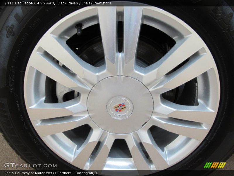 Black Raven / Shale/Brownstone 2011 Cadillac SRX 4 V6 AWD