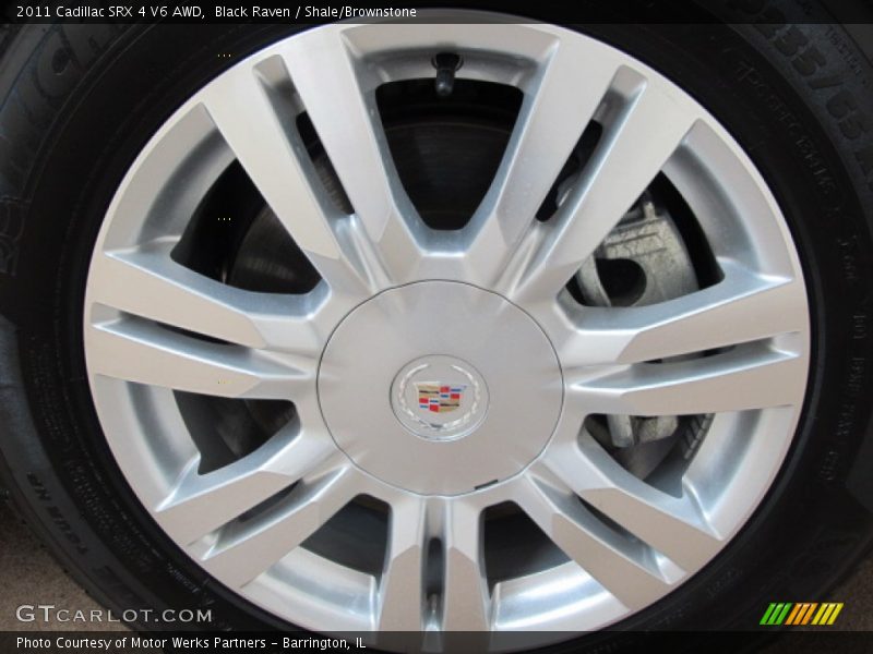 Black Raven / Shale/Brownstone 2011 Cadillac SRX 4 V6 AWD