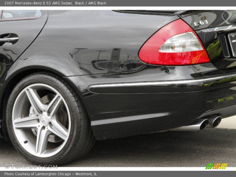 Black / AMG Black 2007 Mercedes-Benz E 63 AMG Sedan