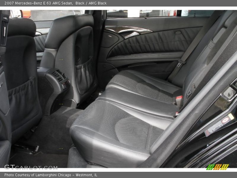 Black / AMG Black 2007 Mercedes-Benz E 63 AMG Sedan