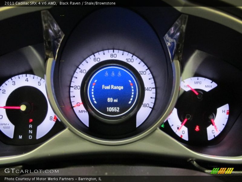 Black Raven / Shale/Brownstone 2011 Cadillac SRX 4 V6 AWD