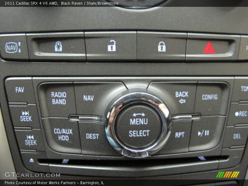 Black Raven / Shale/Brownstone 2011 Cadillac SRX 4 V6 AWD