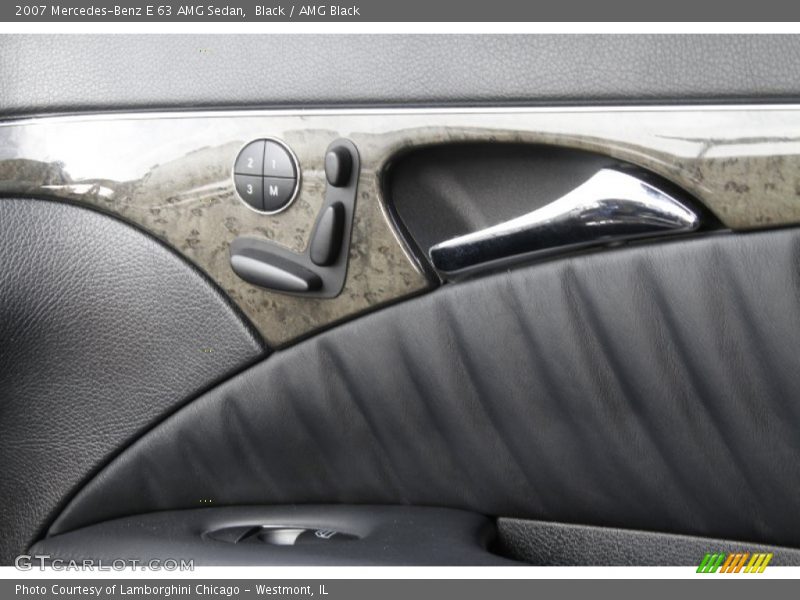 Controls of 2007 E 63 AMG Sedan