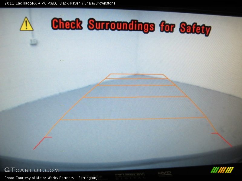 Black Raven / Shale/Brownstone 2011 Cadillac SRX 4 V6 AWD