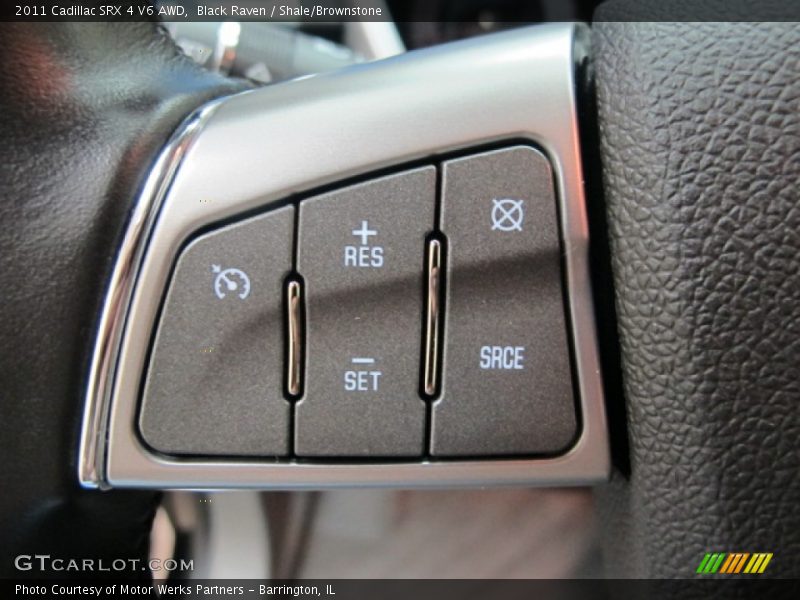 Black Raven / Shale/Brownstone 2011 Cadillac SRX 4 V6 AWD