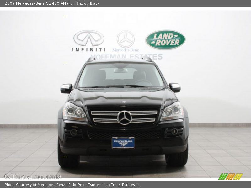 Black / Black 2009 Mercedes-Benz GL 450 4Matic