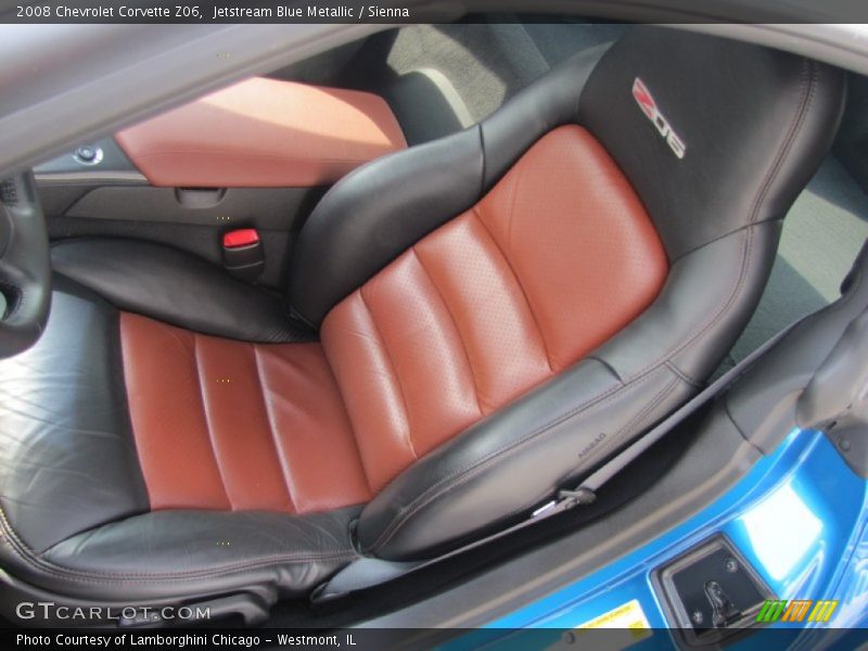  2008 Corvette Z06 Sienna Interior