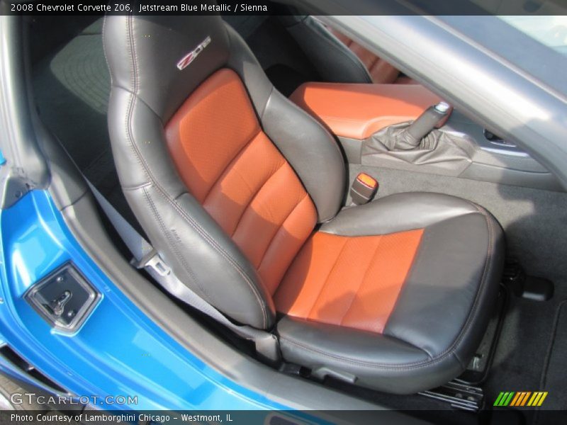  2008 Corvette Z06 Sienna Interior