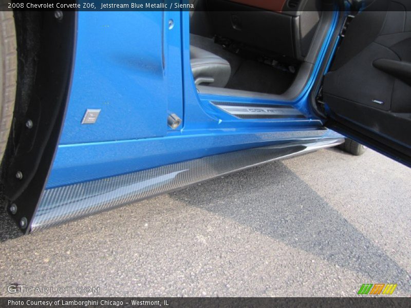 Jetstream Blue Metallic / Sienna 2008 Chevrolet Corvette Z06