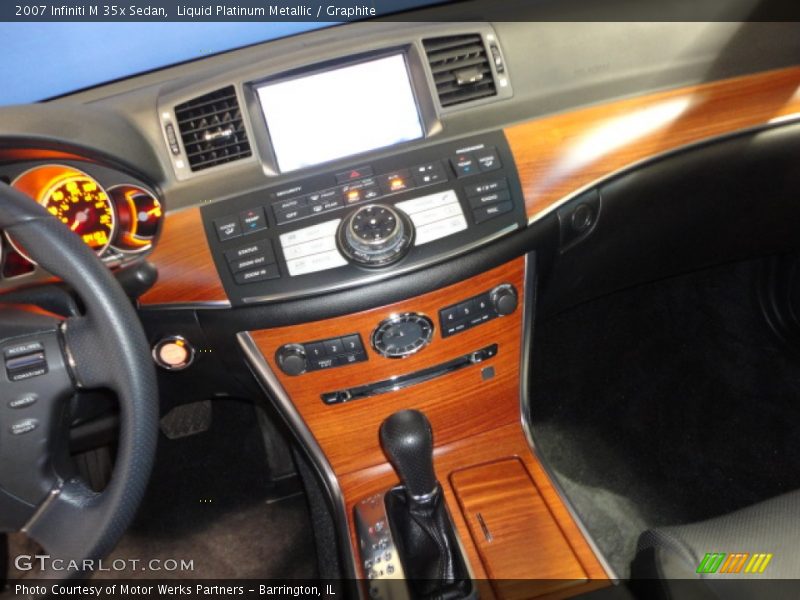 Liquid Platinum Metallic / Graphite 2007 Infiniti M 35x Sedan