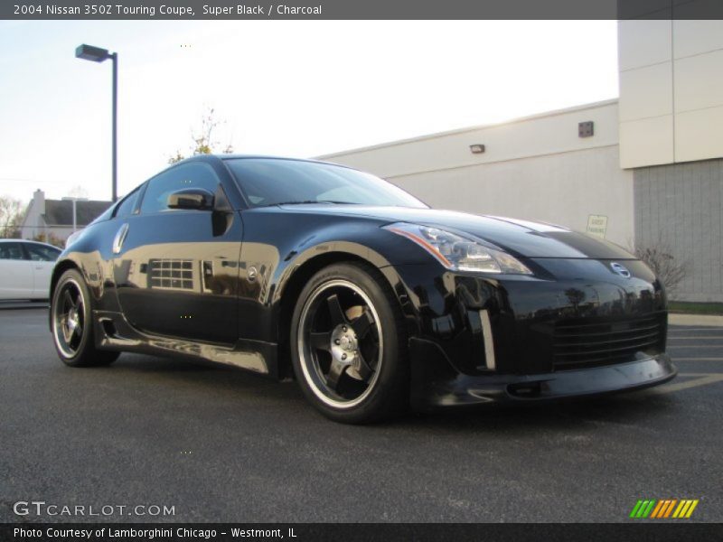 Super Black / Charcoal 2004 Nissan 350Z Touring Coupe