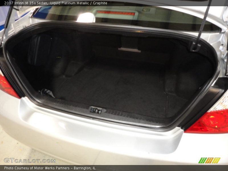 Liquid Platinum Metallic / Graphite 2007 Infiniti M 35x Sedan