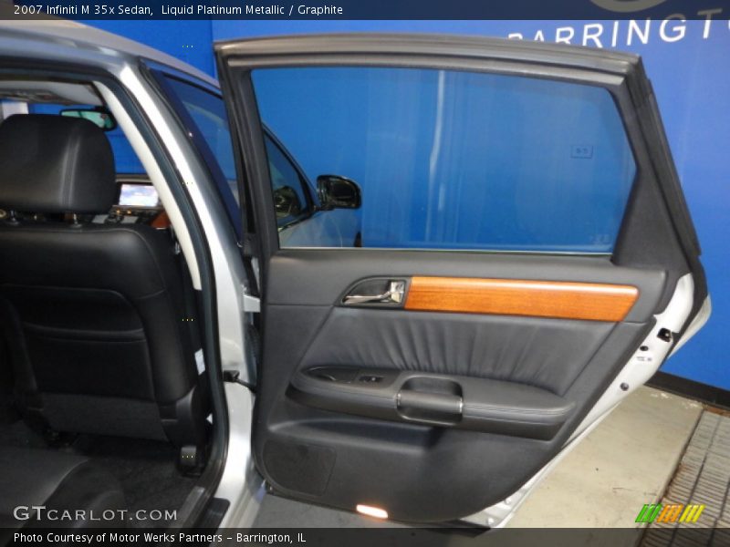 Liquid Platinum Metallic / Graphite 2007 Infiniti M 35x Sedan