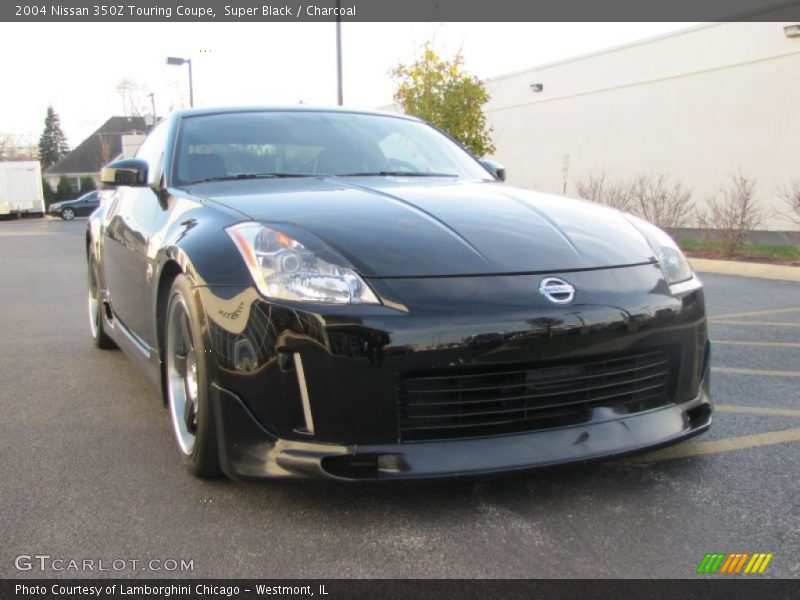 Super Black / Charcoal 2004 Nissan 350Z Touring Coupe