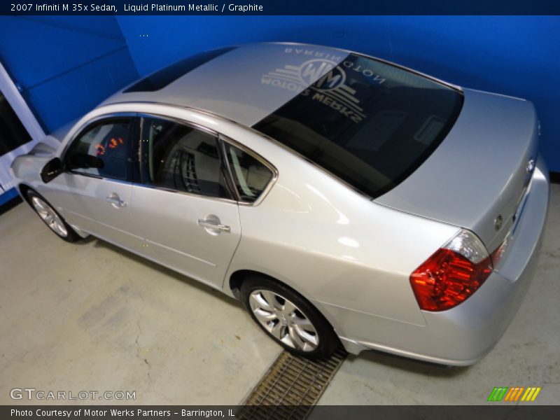 Liquid Platinum Metallic / Graphite 2007 Infiniti M 35x Sedan