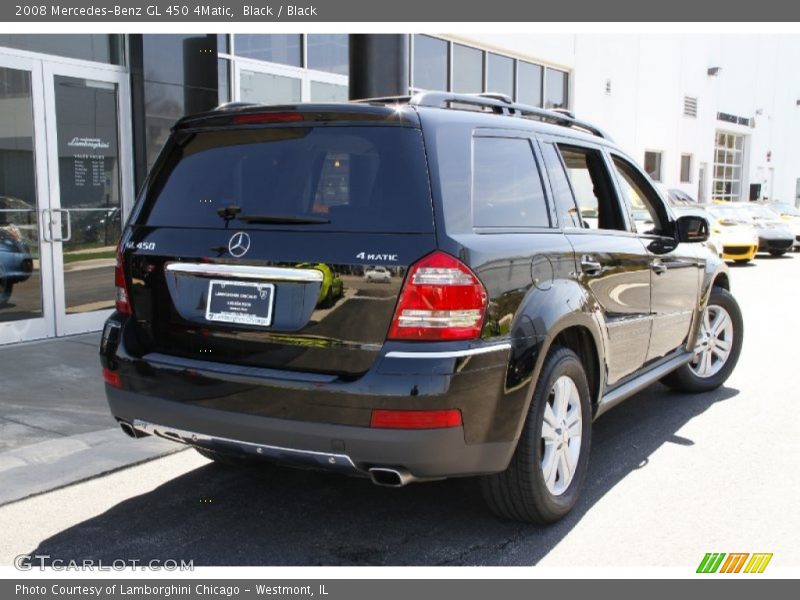 Black / Black 2008 Mercedes-Benz GL 450 4Matic