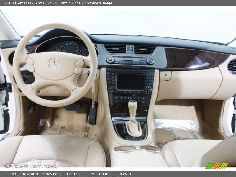 Dashboard of 2008 CLS 550