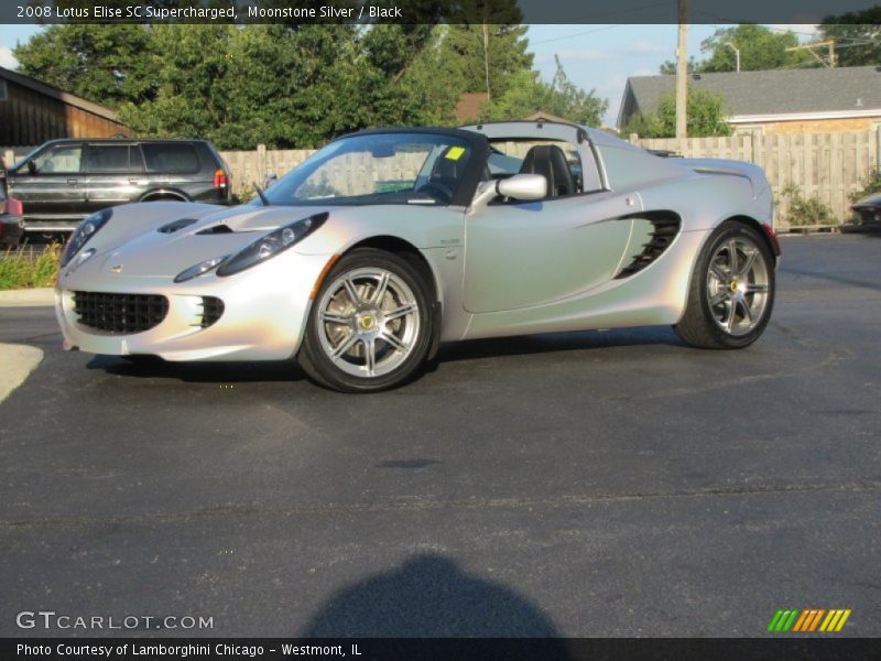 Moonstone Silver / Black 2008 Lotus Elise SC Supercharged