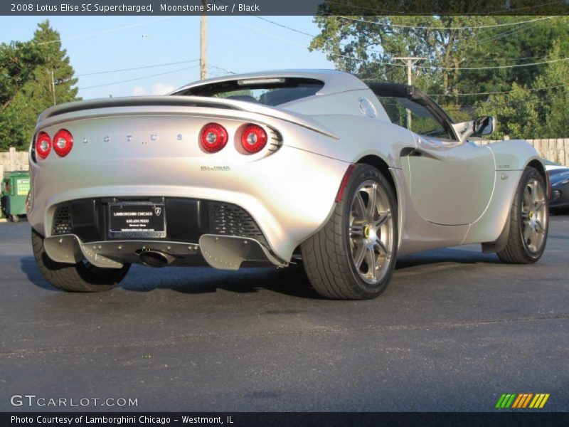 Moonstone Silver / Black 2008 Lotus Elise SC Supercharged