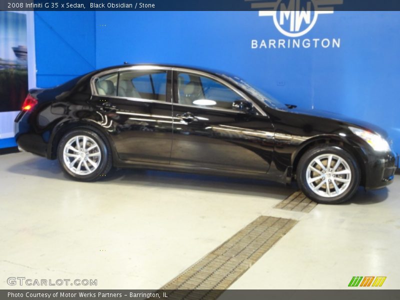 Black Obsidian / Stone 2008 Infiniti G 35 x Sedan