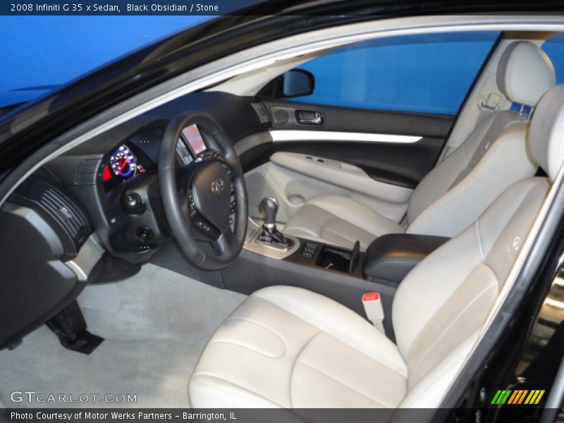 Black Obsidian / Stone 2008 Infiniti G 35 x Sedan