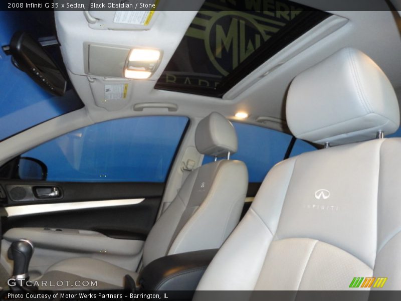 Black Obsidian / Stone 2008 Infiniti G 35 x Sedan