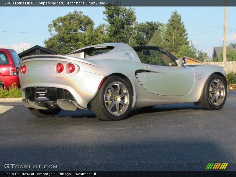 Moonstone Silver / Black 2008 Lotus Elise SC Supercharged