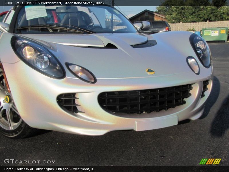 Moonstone Silver / Black 2008 Lotus Elise SC Supercharged