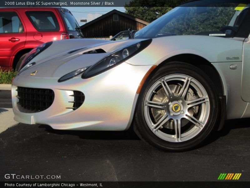 Moonstone Silver / Black 2008 Lotus Elise SC Supercharged