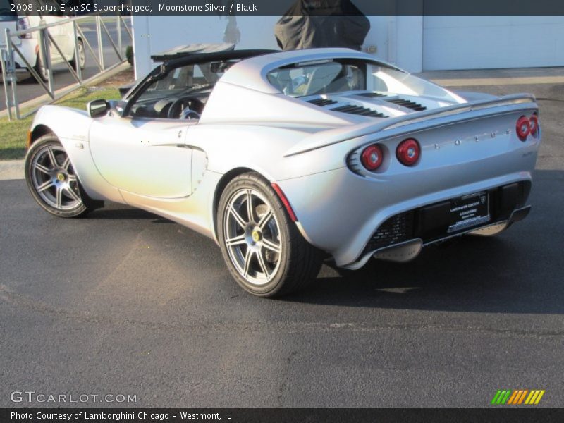 Moonstone Silver / Black 2008 Lotus Elise SC Supercharged