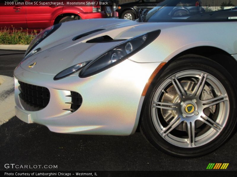 Moonstone Silver / Black 2008 Lotus Elise SC Supercharged