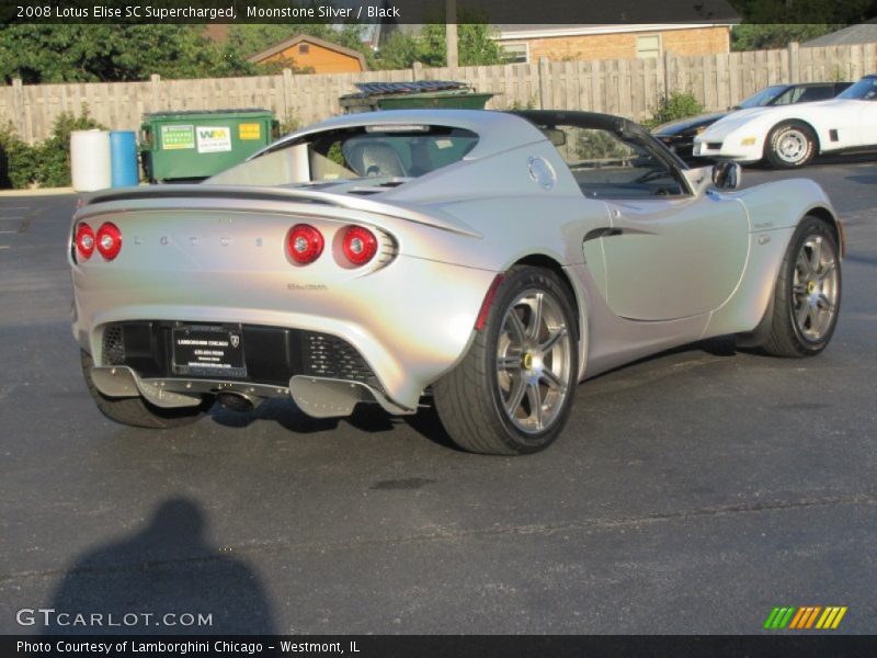 Moonstone Silver / Black 2008 Lotus Elise SC Supercharged