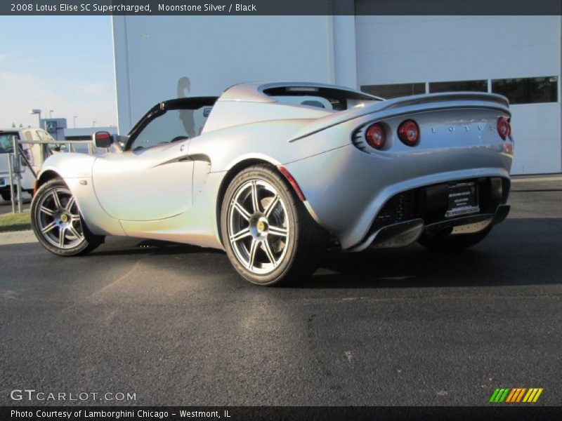 Moonstone Silver / Black 2008 Lotus Elise SC Supercharged