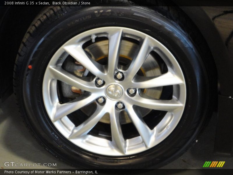 Black Obsidian / Stone 2008 Infiniti G 35 x Sedan