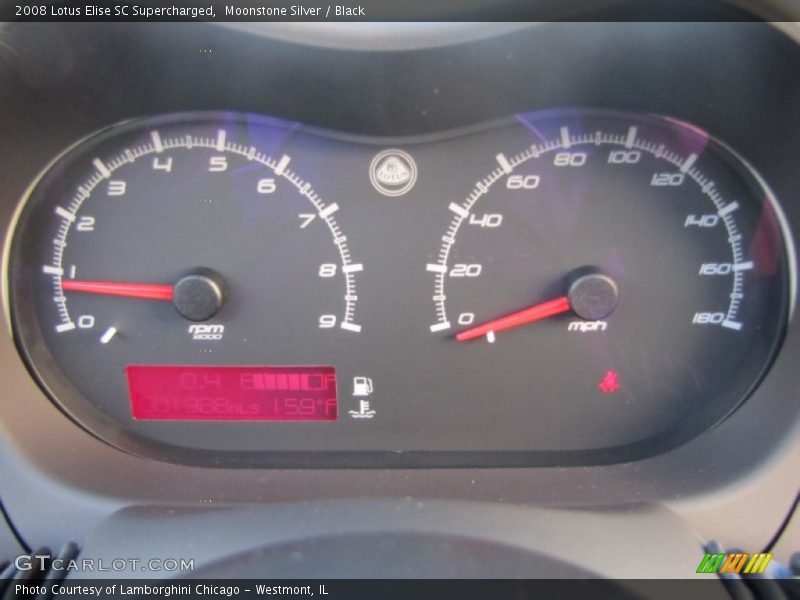  2008 Elise SC Supercharged SC Supercharged Gauges