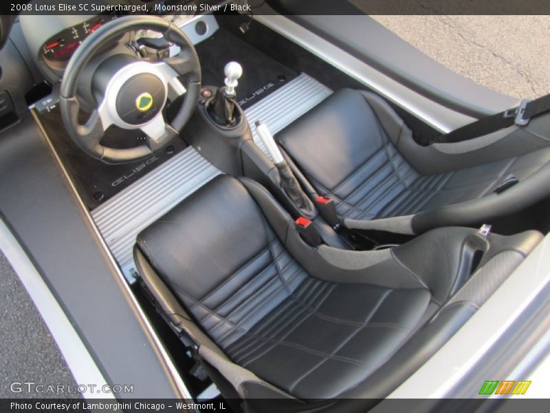  2008 Elise SC Supercharged Black Interior