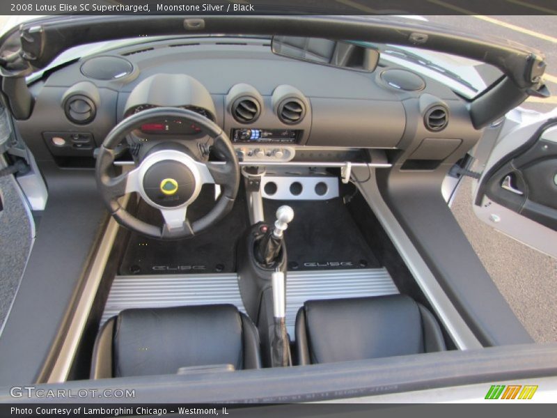 Dashboard of 2008 Elise SC Supercharged