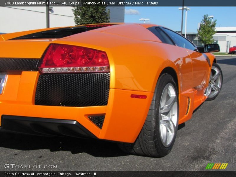 Arancio Atlas (Pearl Orange) / Nero Perseus 2008 Lamborghini Murcielago LP640 Coupe