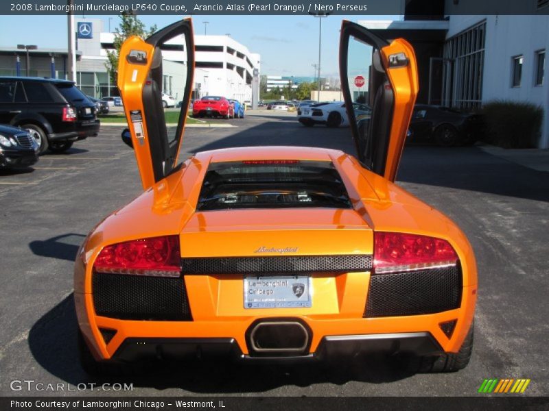 Exhaust of 2008 Murcielago LP640 Coupe