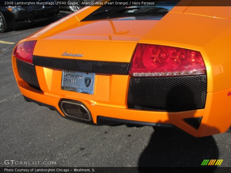 Arancio Atlas (Pearl Orange) / Nero Perseus 2008 Lamborghini Murcielago LP640 Coupe