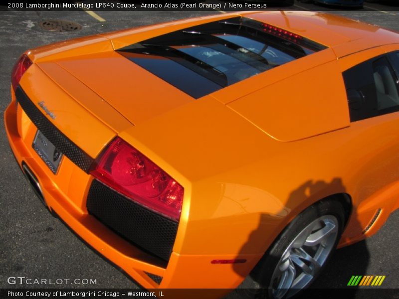 Arancio Atlas (Pearl Orange) / Nero Perseus 2008 Lamborghini Murcielago LP640 Coupe