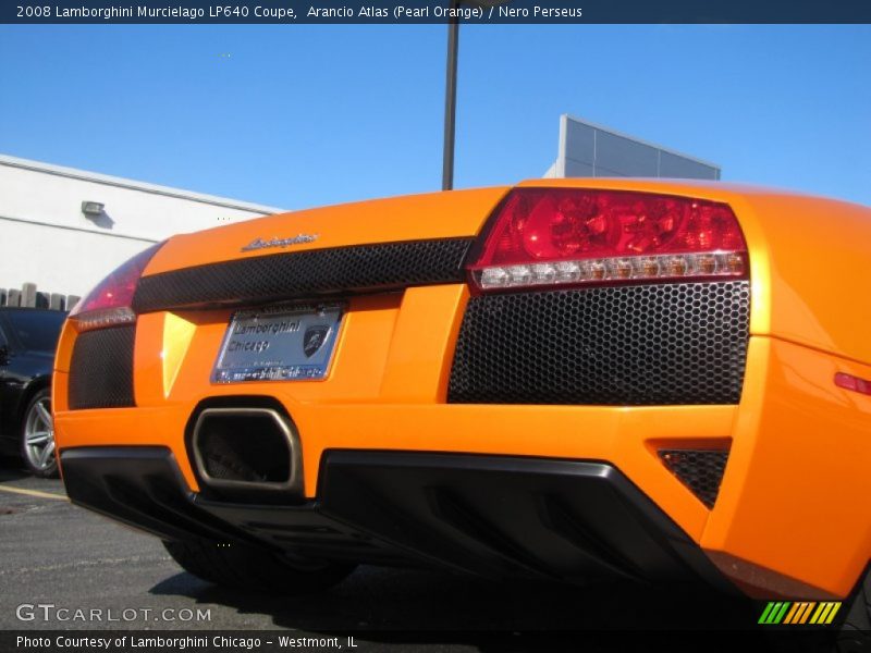 Arancio Atlas (Pearl Orange) / Nero Perseus 2008 Lamborghini Murcielago LP640 Coupe