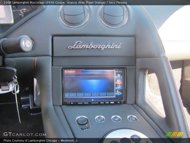 Arancio Atlas (Pearl Orange) / Nero Perseus 2008 Lamborghini Murcielago LP640 Coupe