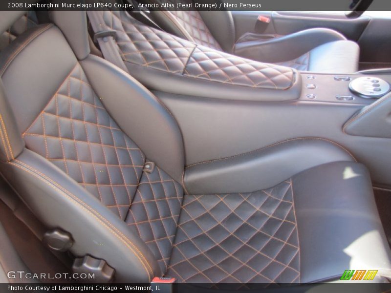 Quilted leather seating - 2008 Lamborghini Murcielago LP640 Coupe