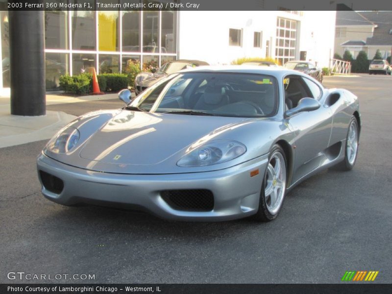 Front 3/4 View of 2003 360 Modena F1